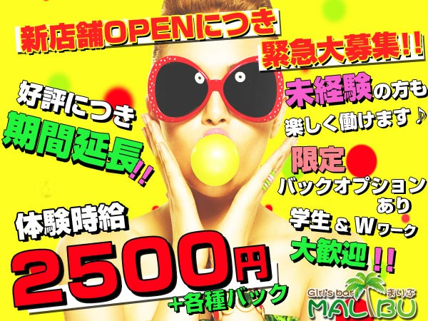 Girl S Bar Malibu マリブ 高崎のキャバクラ体入 求人バイト情報 キャバキャバ